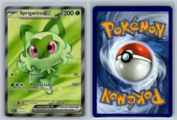 Sprigatito ex 251/217 Ultra Rare Ascended Heroes Pokemon Card Near Mint - Image 3