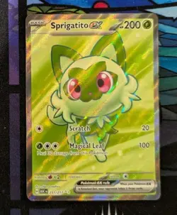 Sprigatito ex 251/217 Ultra Rare Ascended Heroes Pokemon Tcg Card Near Mint - Image 1