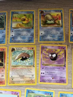 *No Dupes* Lot Of 20 Fossil Pokemon Cards Vintage WOTC Non-Holo Commons/Bulk - Image 3