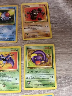 *No Dupes* Lot Of 20 Fossil Pokemon Cards Vintage WOTC Non-Holo Commons/Bulk - Image 5