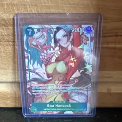 Bandai One Piece Card Game Boa Hancock OP16-032 Special Holo Character EN 9000 - Image 3