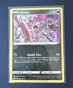 Hoopa 083/159 Holo NM Pokemon Card Crown Zenith - Image 1