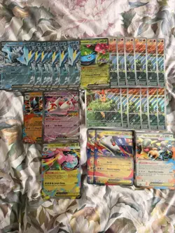 Pokemon TCG Jumbo Card Bundle X26 Jumbo Cards - victini-venusaur-latias ETC - Image 1