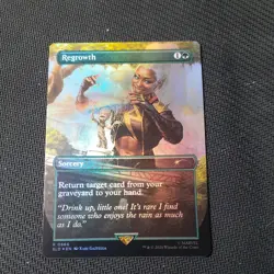 MTG - Regrowth - Foil - Groot Bonus Card - Secret Lair - Magic the Gathering - Image 1