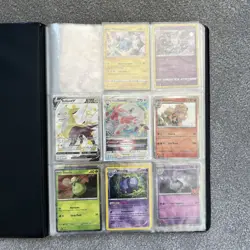 Pokemon Ultra Pro Binder with Mixed Mega S&V SWSH S&M X&Y Bundle of Cards - Image 2