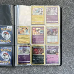 Pokemon Ultra Pro Binder with Mixed Mega S&V SWSH S&M X&Y Bundle of Cards - Image 3