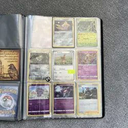 Pokemon Ultra Pro Binder with Mixed Mega S&V SWSH S&M X&Y Bundle of Cards - Image 4