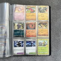 Pokemon Ultra Pro Binder with Mixed Mega S&V SWSH S&M X&Y Bundle of Cards - Image 5