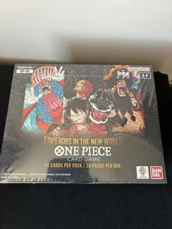 OP09 Booster Box Sealed Emperors In The New World One Piece Card Game English - Image 2