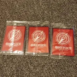 One Piece Promo Card P-096 Girl Nami OP14 Pre Release set of 3 sealed - Image 2