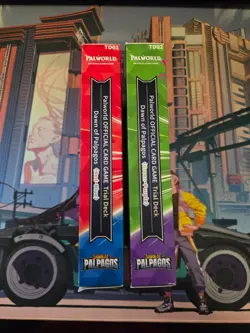 Palworld TCG TRIAL DECKS LOT (Red/Blue & Green/Purple) Official Card Game New - Image 4
