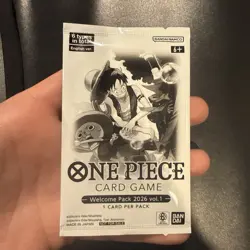 Welcome Pack 2026 Vol 1 - One Piece Promotion Card C2E2 Sealed - Image 1