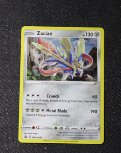 Zacian SWSH033 SWSH: Sword & Shield Promo Cards Holo NM/MINT - Image 1