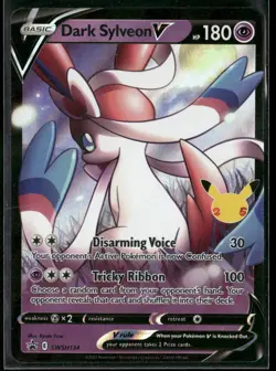 Dark Sylveon V Promo SWSH: Sword & Shield Promo Cards SWSH134 LP - Image 1