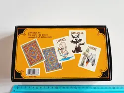 CARTE DA GIOCO MERCANTE IN FIERA GRAN BAZAR MODIANO ORIGINAL PLAYING CARDS NEW - Image 2