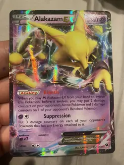 Alakazam EX (#25/124) XY: Fates Collide - Pokemon Card - NM - Image 1