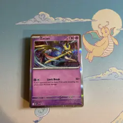 Pokemon Zacian 015 Promo Build & Battle Sealed Pack Deck ME02: Phantasmal Flames - Image 1