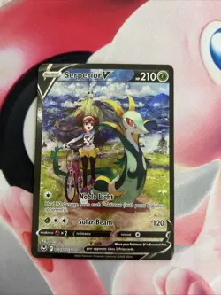 Pokemon Serperior V TG13/TG30 Silver Tempest Trainer Gallery Full Art Ultra Rar… - Image 1