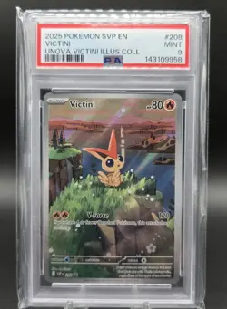 PSA 9 Pokemon Card Lot Victini Reshiram Whimsicott GX Secret Rare - Image 2