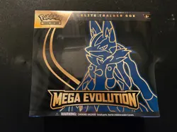 Pokemon TCG Mega Evolution Elite Trainer Box ETB Mega Lucario New Sealed - Image 1