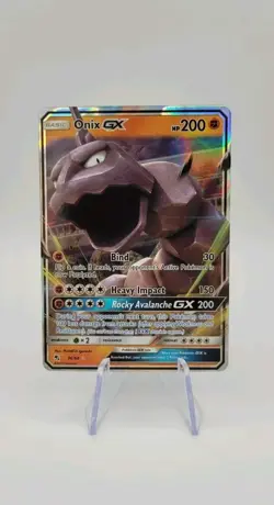 Pokemon TCG: Onix GX 36/68 Ultra Rare - Hidden Fates - NM - Image 1