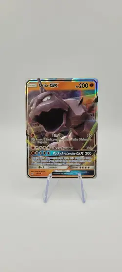 Pokemon TCG: Onix GX 36/68 Ultra Rare - Hidden Fates - NM - Image 2