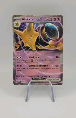 Pokemon TCG: Alakazam ex 065/165 - Double Rare - SV: Scarlet & Violet 151 - NM - Image 1