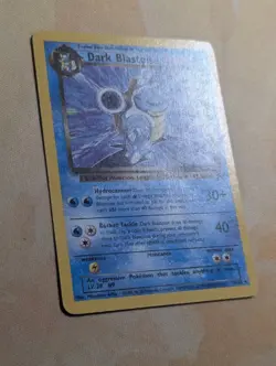 Dark Blastoise 20/82 Team Rocket Regular Pokemon Trading Card Game TCG 🔵 - Image 5
