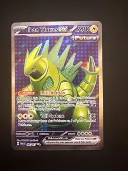 Pokemon TCG Iron Thorns EX 196/167 Full Art Twilight Masquerade - Image 1