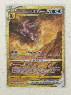 Pokemon Crown Zenith Origin Forme Palkia/Dialga VSTAR Holo Eng 2023 GG67 GG68 - Image 3