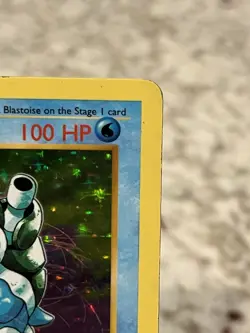 Blastoise Shadowless Base Set Holo 2/102, Pokemon TCG WOTC - Image 4
