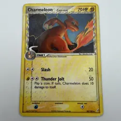 Pokemon TCG Charmeleon Delta Species 30/100 Crystal Guardians Uncommon HP - Image 1