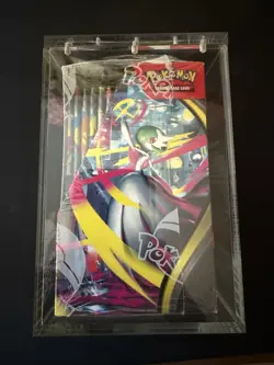 Pokemon TCG Mega Evolution Enhanced Booster Box Sealed with Acrylic Case - Image 4