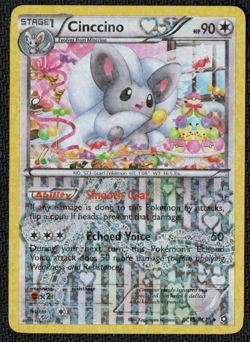 Cinccino RC19/RC25 Legendary Treasures Radiant Collection Pokemon TCG Card - Image 1
