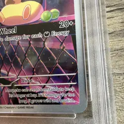 2025 Pokemon SVP EN-SV Black Star PROMO #206 MARNIE'S MORPEKO RIVAL PSA 9 - Image 2