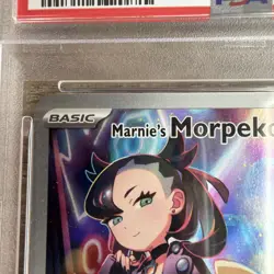 2025 Pokemon SVP EN-SV Black Star PROMO #206 MARNIE'S MORPEKO RIVAL PSA 9 - Image 4