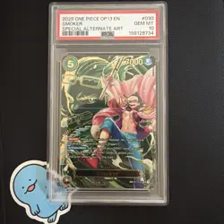 One Piece TCG Smoker OP10-30 PSA 10 Special Alternate Art OP13 - Image 3