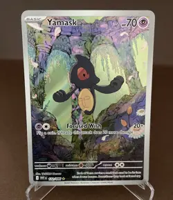 Yamask 122/086 Illustration Rare - White Flare - Pokemon Card - NM/M - Image 1