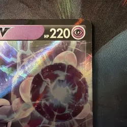 Pokemon Mewtwo v Holo Ultra Rare TCG Card 030/078 Pokemon Go Full Art - Image 3