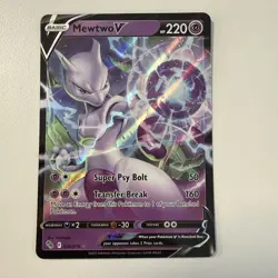 Pokemon Mewtwo Holo Ultra Rare TCG Card 030/078 Pokemon Go - Image 1
