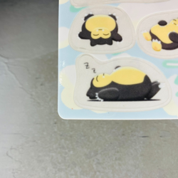 (NM-) Snorlax 08 Fancy Graffiti Sealdass Japanese Pokemon Card Bandai 1998 - Image 5