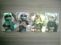 LEGO NINJAGO SERIE 3: 4x ULTRAKARTEN 6 36 53 55 Karten Lot Trading Card Game - Image 1