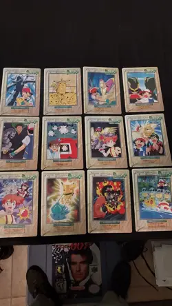 Pokemon Jumbo Cardass Adventure Digest Part 1 Complete Set NM Jumbo Card - Image 1