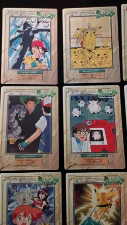 Pokemon Jumbo Cardass Adventure Digest Part 1 Complete Set NM Jumbo Card - Image 3