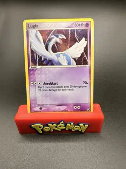 Lugia 29/115 Holo Rare Deck Exclusive Unseen Forces Pokemon Card MP/HP - Image 1