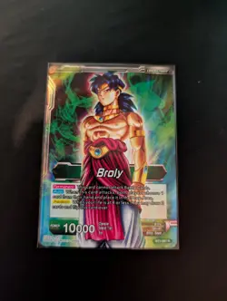 Dragon Ball Super Card Game Broly The Legendary Super Saiyan Leader BT1-057 R NM - Image 2