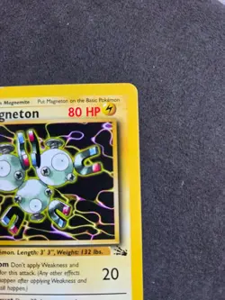 1st Edition Magneton 26/62 Fossil Non-Holo Vintage Pokemon Card WOTC Rare - Image 4