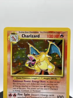 Charizard 4/102 Base Set Holo Rare 1999 WOTC Pokemon Card - Image 2