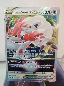 Hisuian Zoroark VSTAR SWSH298 SWSH: Sword & Shield Promo Cards Holo - Image 1