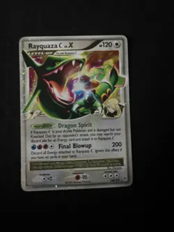 Rayquaza C LV. X 146/147 Holo Rare Supreme Victors Pokemon Card - LP - Image 1